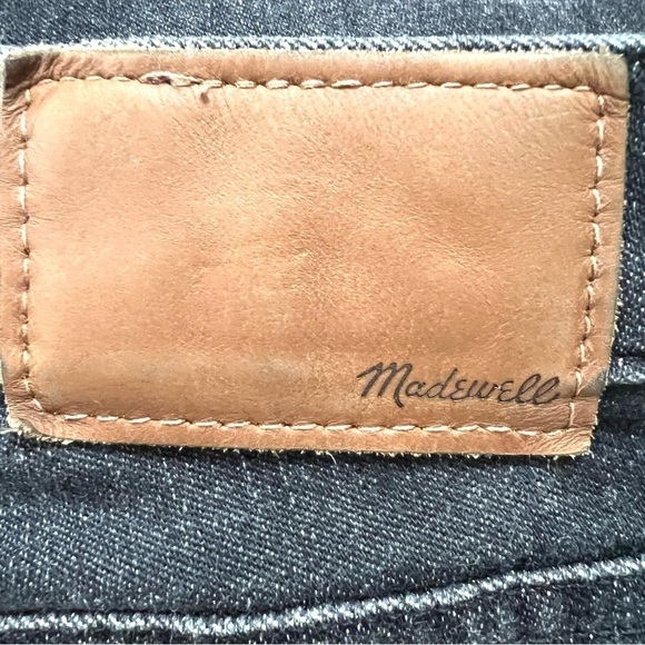 Madewell 10” High Rise Released Hem Black Wash Skinny Jeans Women’s 29 - Picture 13 of 16